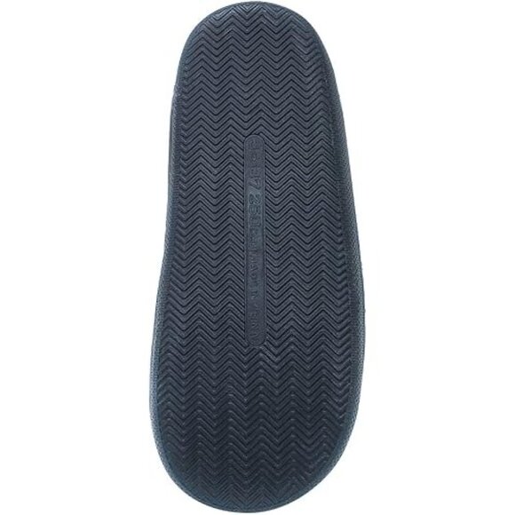 NEW Trump Size 7 Black Yellow Hair Lounging Slippers - Picture 4 of 12